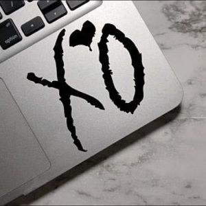 XO The Weeknd Vinyl Decal Sticker